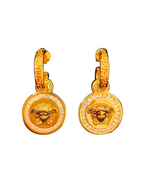 серьги versace|versace gold label.